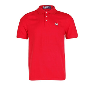 FILA Pique Polo (M) (Red)