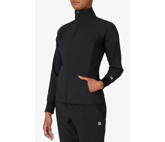 FILA Essentials Track Jacket (W) (Black)