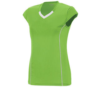Augusta Blash Short Sleeve Jersey (W) (Lime)