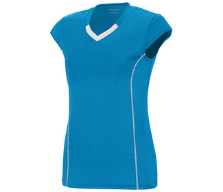 Augusta Blash Short Sleeve Jersey (W) (Blue)