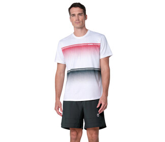 K-Swiss Gradient Descent Short Sleeve (M) (White/Black)