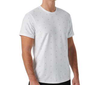 K-Swiss Shield Short Sleeve Crew (M) (White)