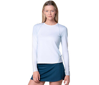 K-Swiss Pique Long Sleeve (W) (Meteorite)