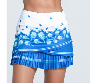 Lucky In Love Electrify Pickleball Skirt 14.5" (Multi)