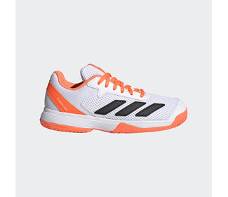 adidas Courtflash Kids' (White/Silver)