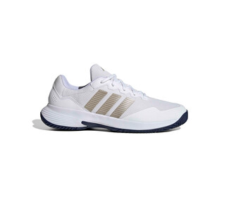 adidas GameCourt 2 (M) (White/Cyber Metallic)