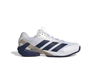 adidas Ubersonic 5 Clay (M) (White/Dark Blue)