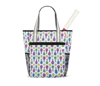 Neoprene Tennis Tote - Whimsey Racquet