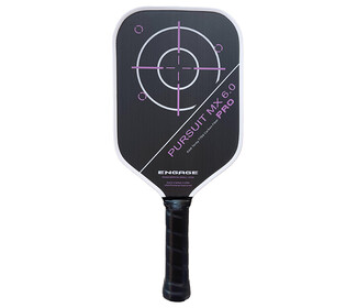 Engage Pursuit Pro MX 6.0 Raw Carbon Fiber Lite Pickleball Paddle (Magenta)