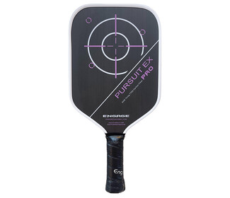 Engage Pursuit Pro EX Raw Carbon Fiber Lite Pickleball Paddle (Magenta)